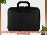 Black SumacLife Cady Briefcase Bag for Samsung ATIV Book 9 Lite 15.6 Laptops
