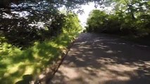 Road Bike High Speed Wobble 1st person view ( Shimmy )