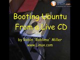 Video 3 - Booting Ubuntu from a Live CD - LINUX Training