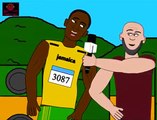 Usain Bolt 100m 2012/ Usain 'Lightning' Bolt (London 2012 Olympics Interview)