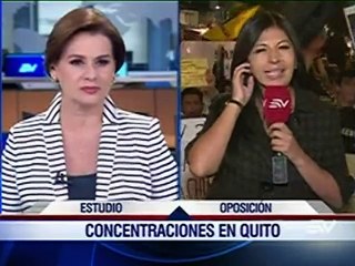 Quito: Inicia nueva semana de protestas en la Av. De Los Shyris