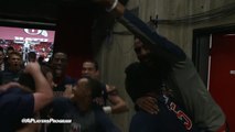 Arizona Basketball Celebrates Road Win at Utah