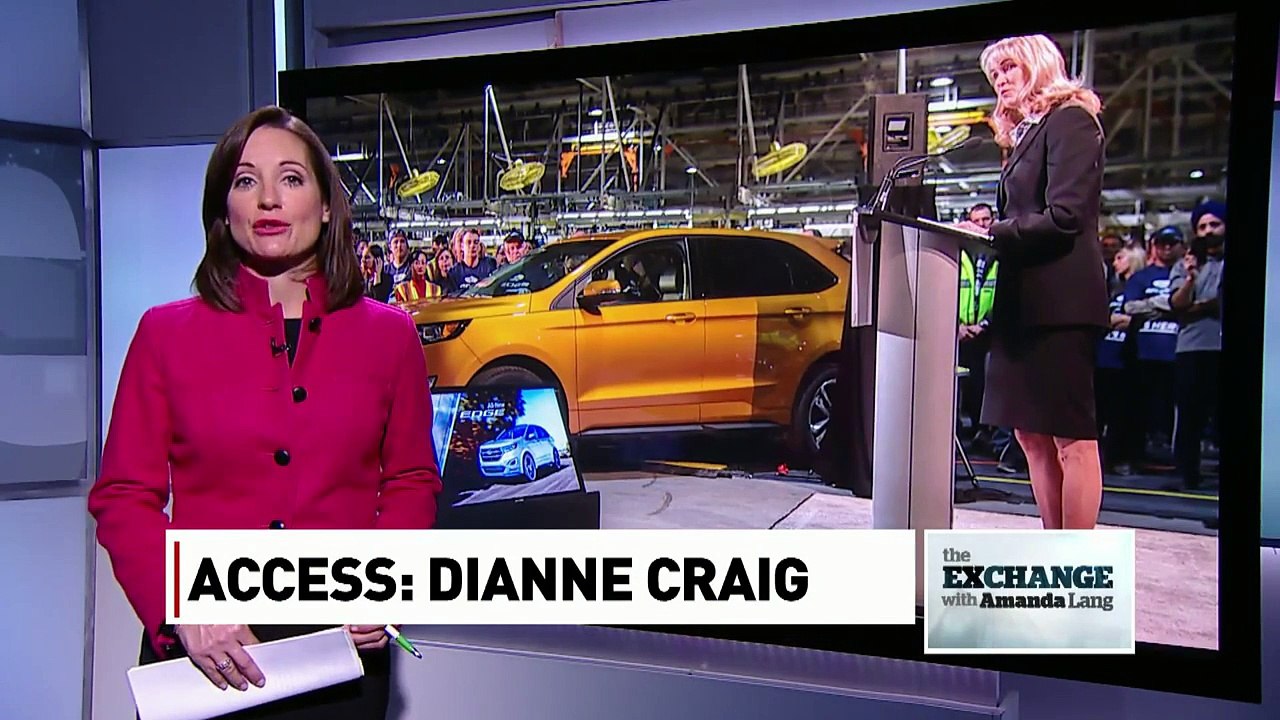 Ford Canada CEO Dianne Craig on The Exchange with Amanda Lang