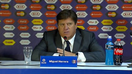 Copa América - Herrera: ''Jugar de tú a tú a Chile demuestra que podemos hacer algo importante''