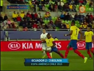 Bolivia venció a Ecuador por 3-2 y se acerca a segunda ronda de Copa América