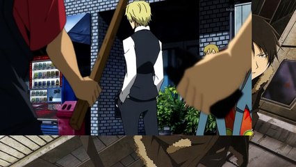 Durarara!! | Izaya vs Shizuo [Izaya Fandub]