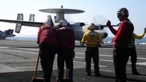 USS Carl Vinson Flight Deck • Aircraft Carrier Strike Ops