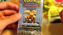 [spécial 1 an] Ouverture d'un booster pokemon Aquapolis fr: Une pioche brillante !