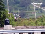 Pobladores de Chalchihuapan repelen agresión de policia con piedras y bombas molotov | Cambio TV