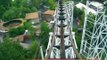 Ninja Front Seat on-ride POV Six Flags St. Louis