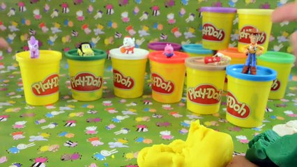 Peppa pig en Español Clay huevos barbie sorpresa plastilina cars 2 Toy Story 3 juguetes de