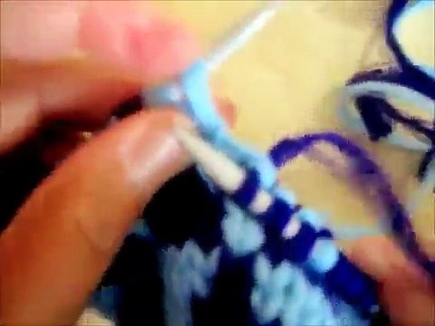 Manualidades Tejido con diseños a palillos o dos agujas