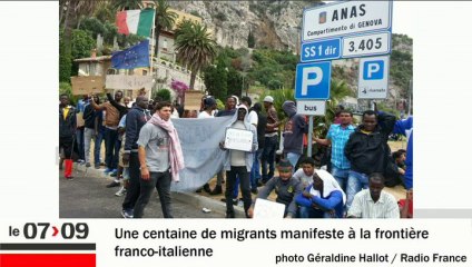 Le Zoom de La Rédaction : Migrants bloqués à la frontière franco-italienne, l'impasse