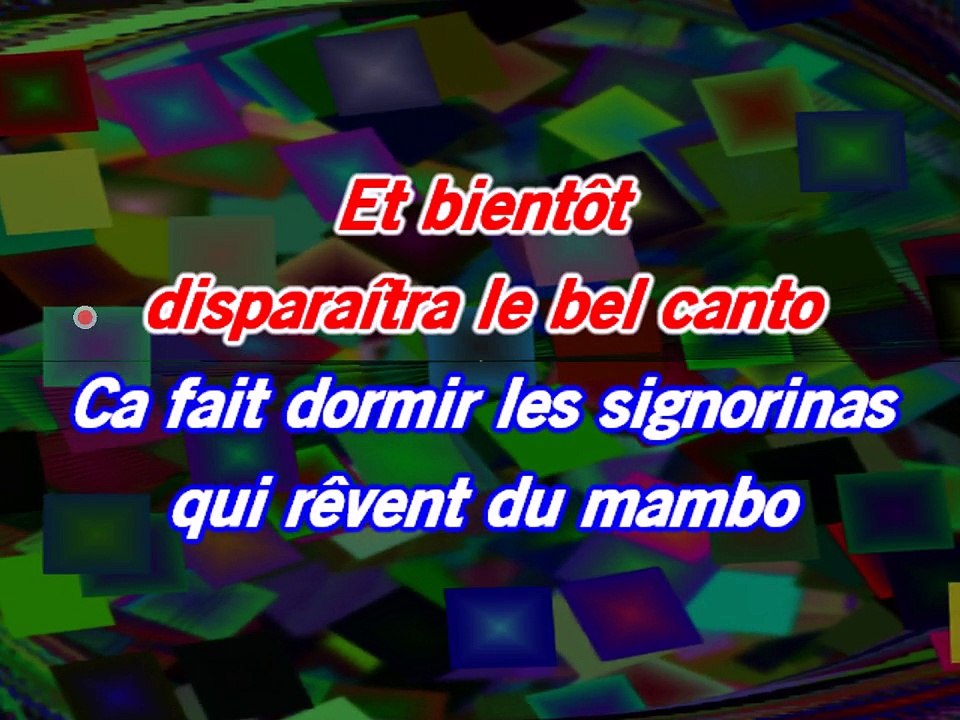 Dany Brillant Mambo Italiano