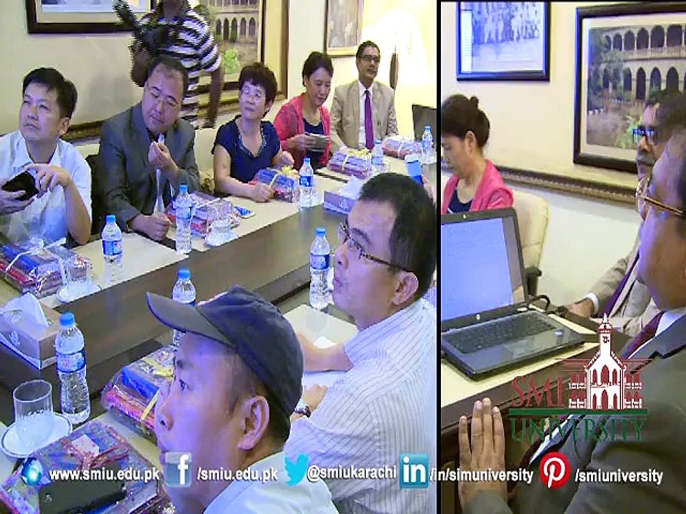 Sindh Madressatul Islam University and seven universities and colleges of ‪China‬ sign ‪‎MoUs‬.