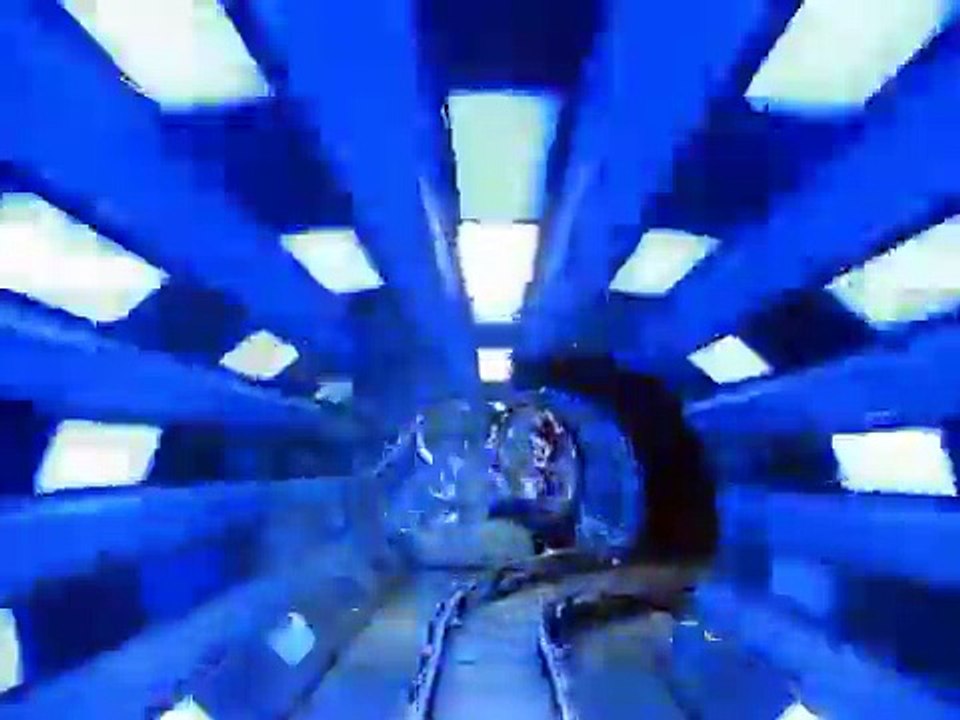 Space Mountain WDW With Lights On