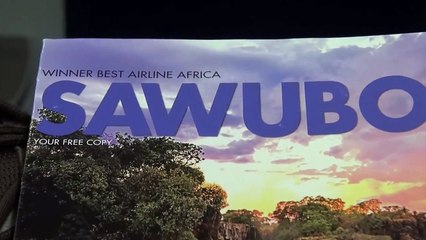 Business Class on South African Airways, Frankfurt to Johannesburg