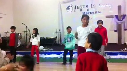 Children ministry Christmas Dance présentation