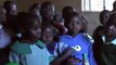 Kenyan children singing their ABC's