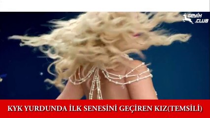 KYK YURDUNDA İLK SENESİNİ GEÇİREN KIZ(TEMSİLİ)
