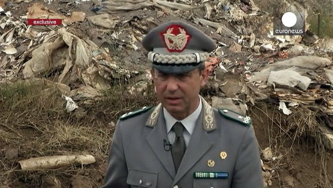 A Calvi Risorta emerge tesoro della Camorra, la discarica abusiva più grande d'Europa