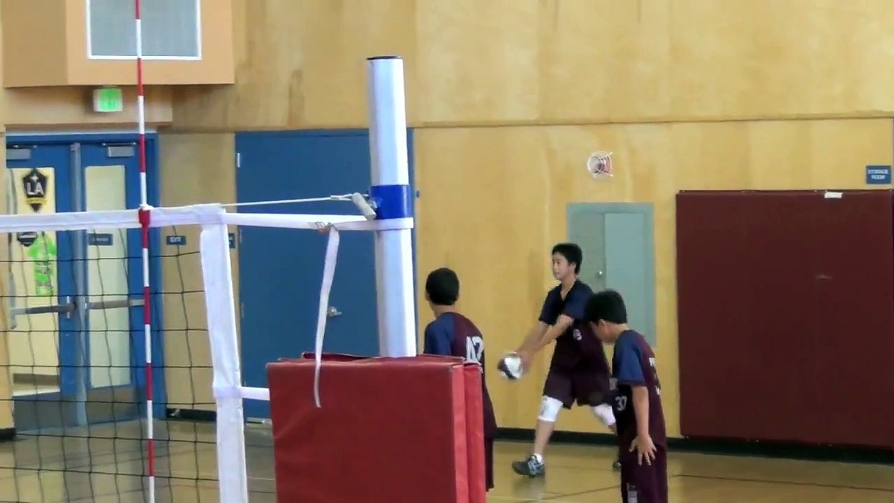 Kennedy Middle School at Lawson Middle School 8th Grade Boy's VJHSAL Volleyball Semifinals