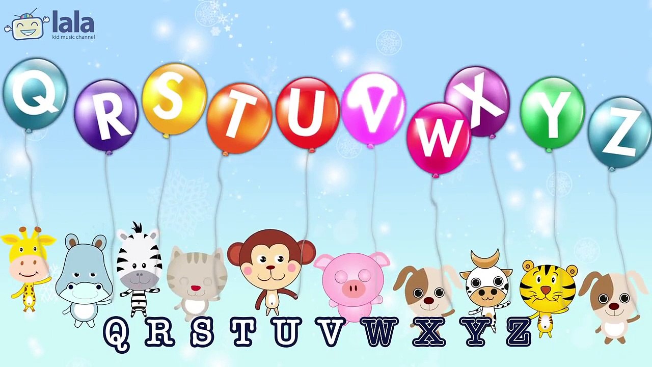 ABC song Children's music -  Animation FULL HD  - Karaoke Remix -  Nursery Rhymes