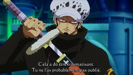 [VOSTFR] [HD] One Piece - Trafalgar Law & Smoker vs Vergo!