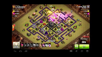 Clash of clans Mr.war VS The Rock Clan