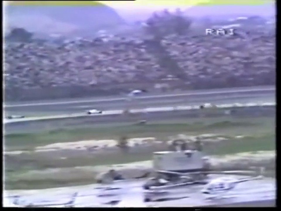 F1 Brazilian GP 1981 Alain Prost Didier Pironi Collision