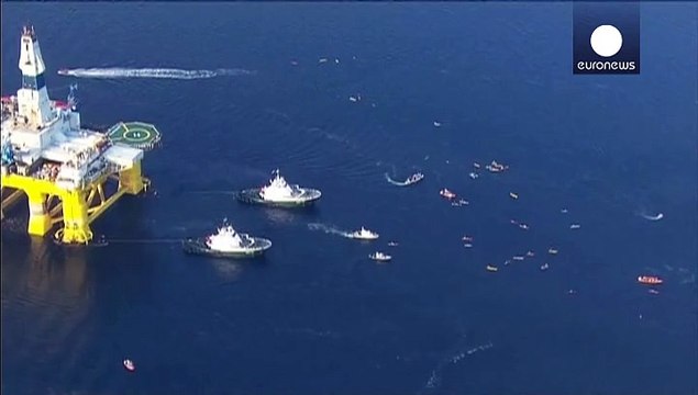 Nouvelle opération de Greenpeace contre l'exploitation des réserves de l'Arctique