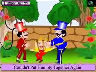 Humpty Dumpty Nursery Rhyme - 3D Animation English Rhymes for childre