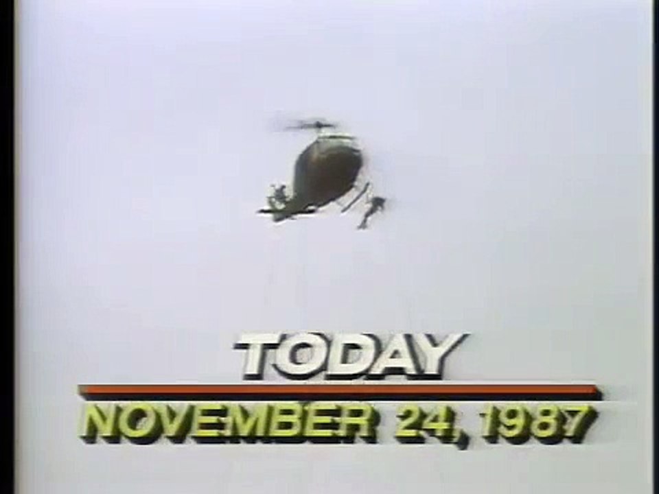 Today Show American Forces Network AFN Europe 1987