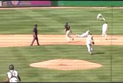 Amazing hidden ball trick - Baseball