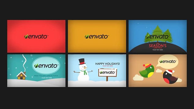 After Effects Project Files - Holidays Greetings Pack - VideoHive 9355535