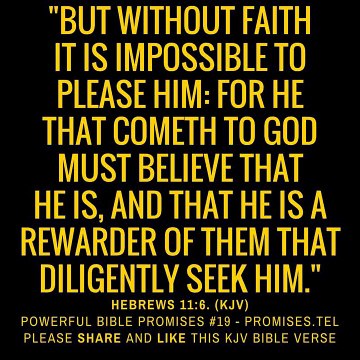 Powerful Bible Promises 19 – Hebrews 11:6 – Christian Video