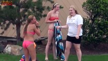 Funny Videos   Epic Pee Prank Meets Scary Snowman Prank