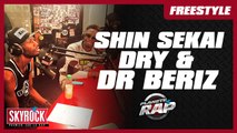 Freestyle de Dry, Shin Sekai et Docteur Beriz en live dans Planète Rap !