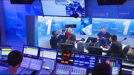 Pascale de La Tour du Pin juste après le rond-point