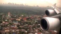 Philippine Airline Boeing 747-400 Landing in Manila