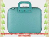 Blue SumacLife Cady Briefcase Bag for Fujitsu LifeBook 14 to 15.6 Laptops