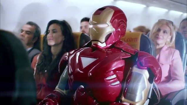 Consignes de sécurité de Pegasus Airlines avec les Héros MARVEL