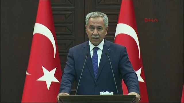 Bülent Arınç'tan istifa açıklaması