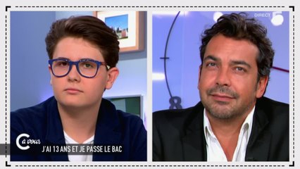 Patrick Cohen (re)passe son Bac face à un candidat de 13 ans - C à vous - 15/06/2015