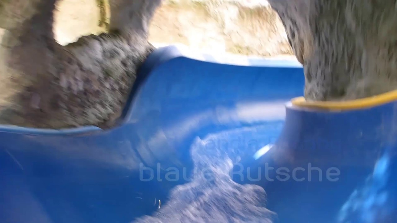 Lalandia rodby - blaue rutsche onride