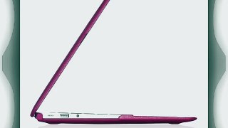 Kuzy - AIR 13-inch MAGENTA Leather Hard Case Cover for Apple MacBook Air 13.3 (Models: A1369