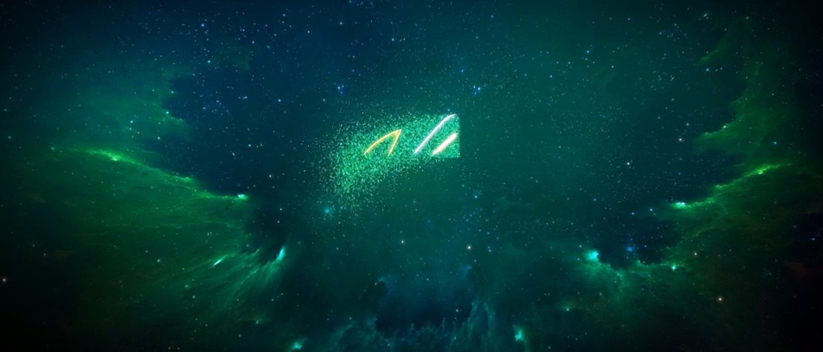 After Effects Project Files - Space Particle Logo - VideoHive 8830543