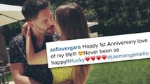 Sofia Vergara y Joe Manganiello celebran primer aniversario juntos