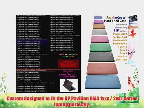 mCover Hard Shell Cover Case for HP Pavilion 14 DM4 1xxx / 2xxx series (DM4 / DM4t) Laptop
