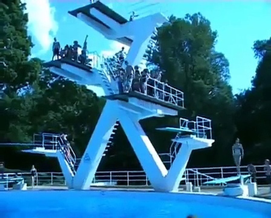 Double Backflip + double gainer!! 10 Meter!